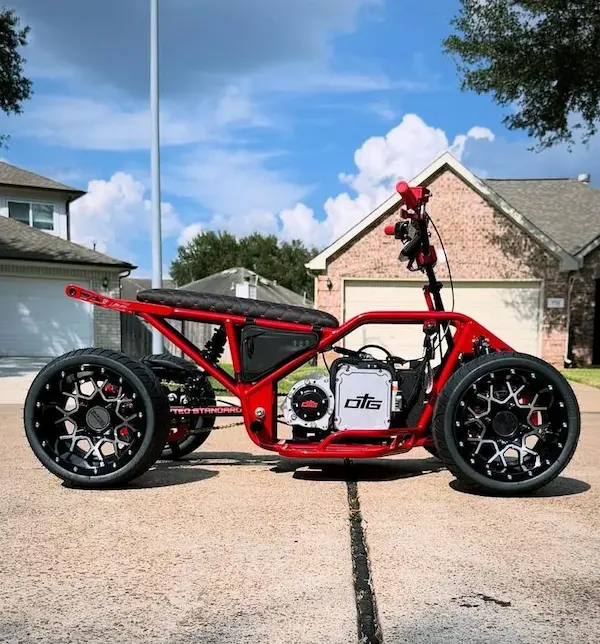 Black Electric Mini Quad