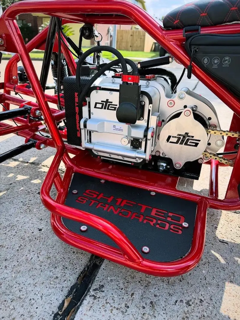Black Electric Mini Quad