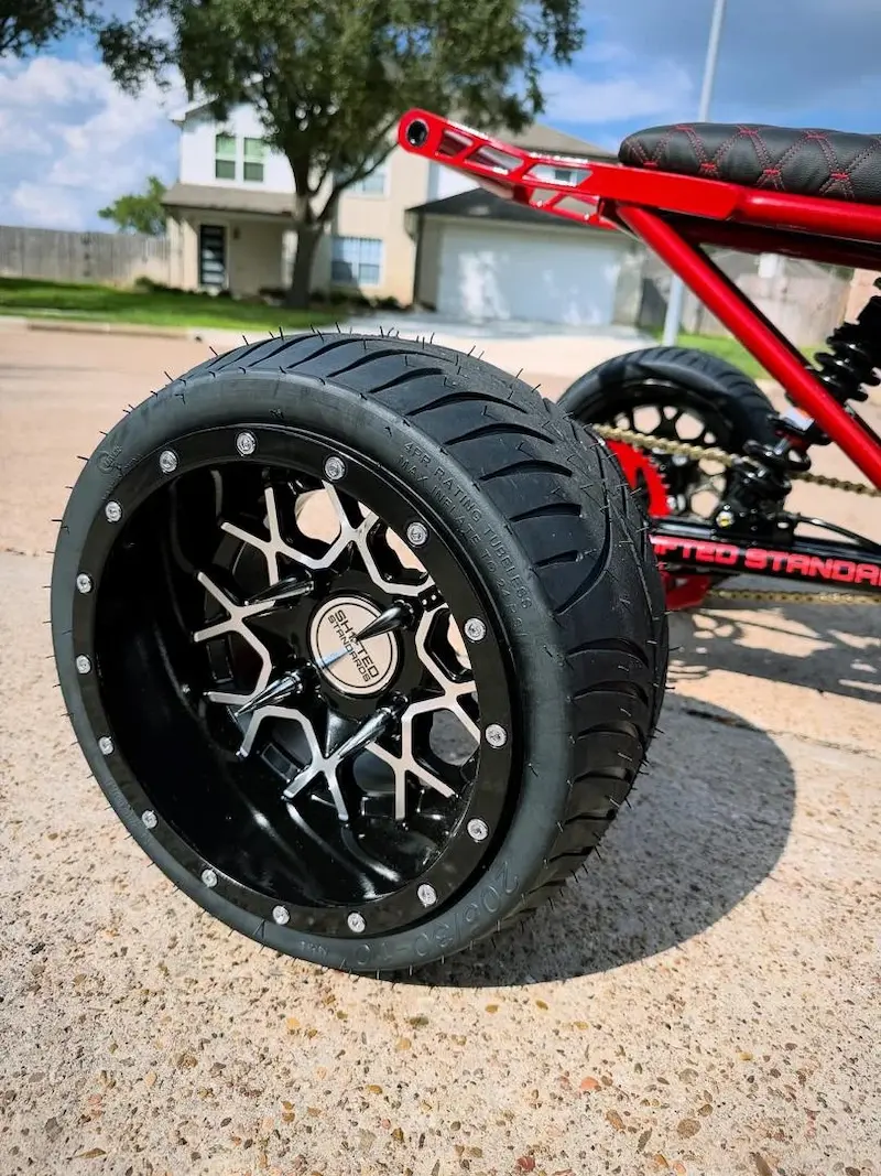 Black Electric Mini Quad