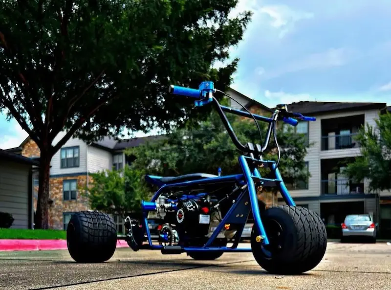 Blue Mini Trike