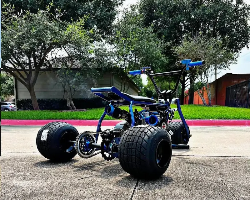 Blue Mini Trike