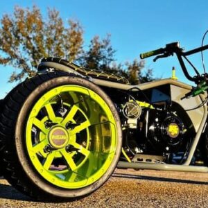 lemon green mini trike