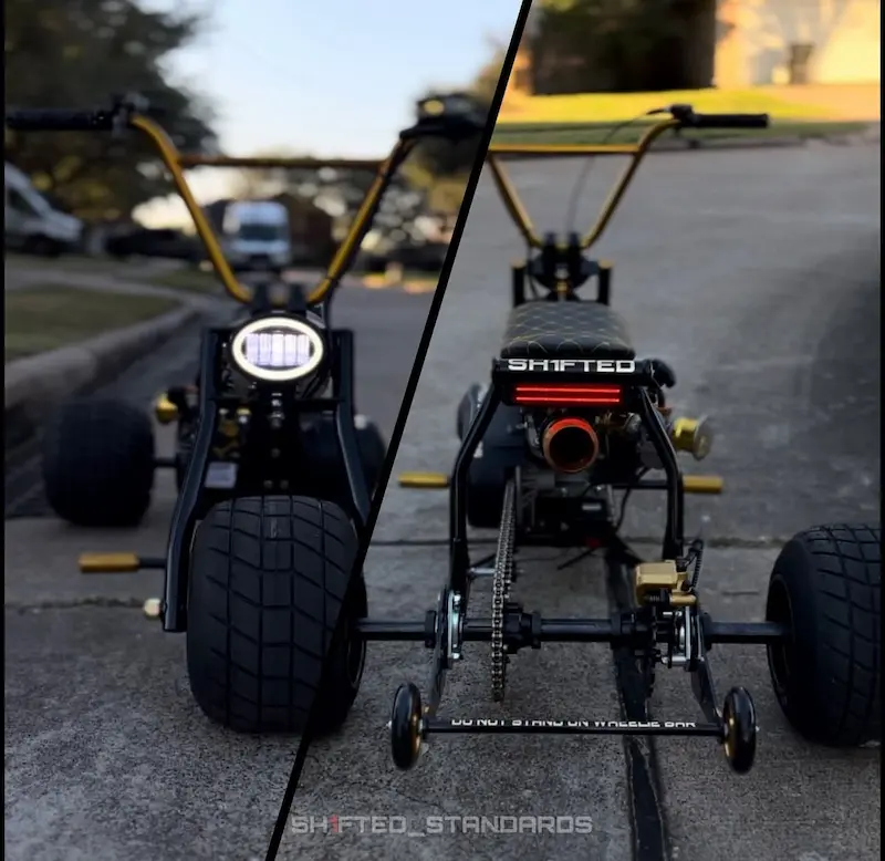 Premium Black Mini Trike RCF