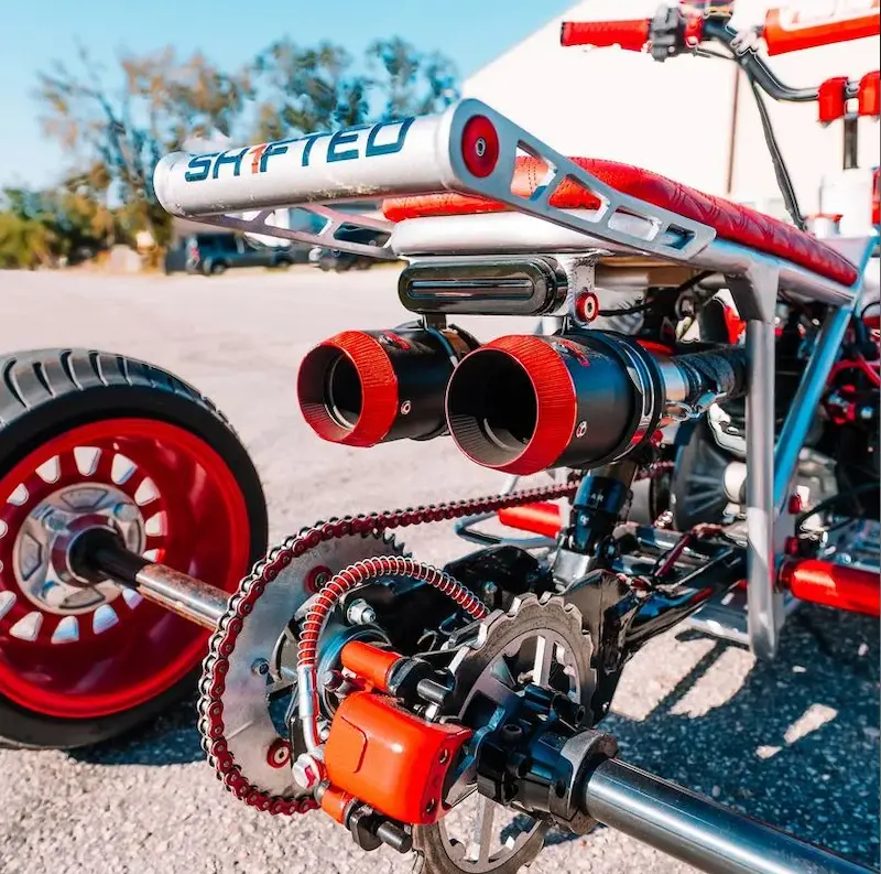 Red Mini Quad for Sale