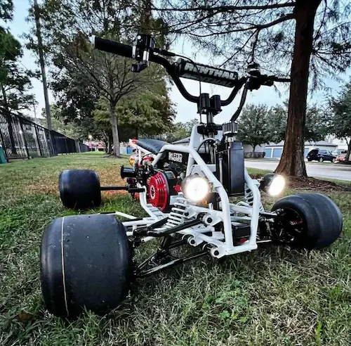 Tested Ride White Mini Quad for Sale